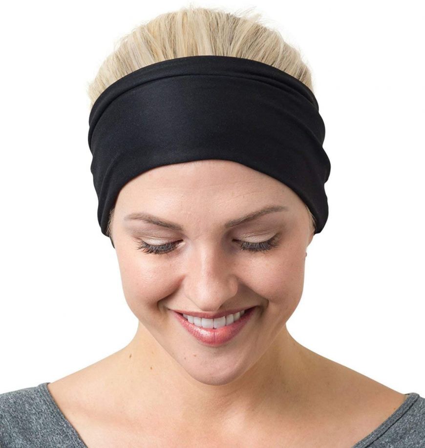 Head Band Large Black