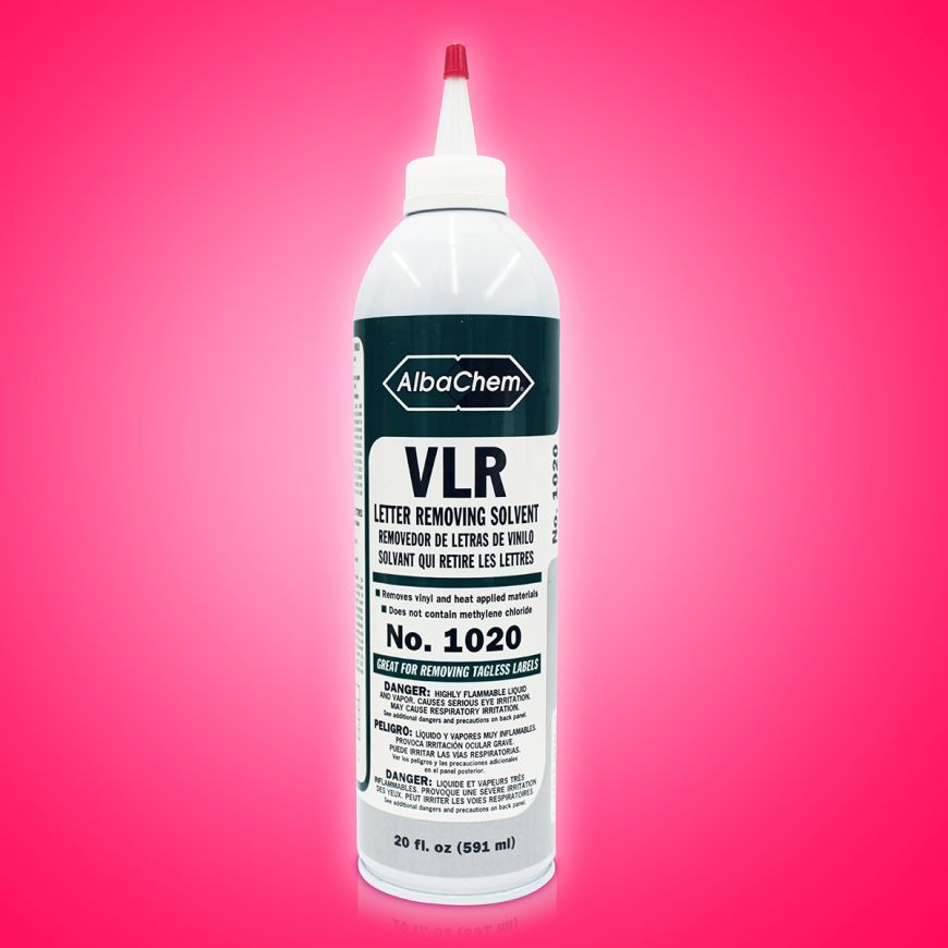 AlbaChem Original VLR Heat Transfer Letter Removing Solvent 