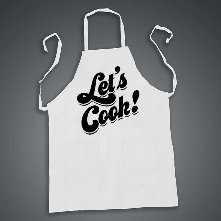 Plain white top aprons for sale
