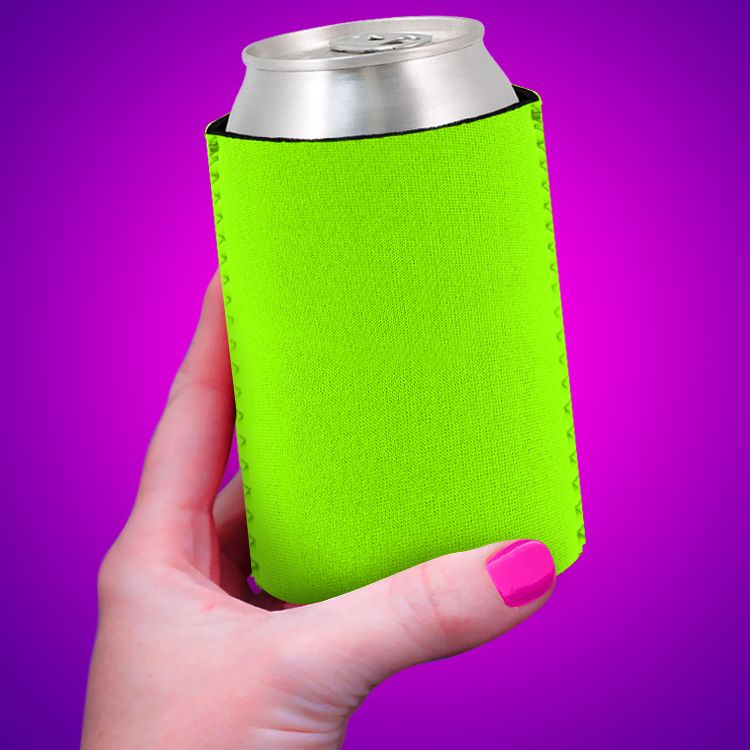 Koozie Neoprene Neon Green