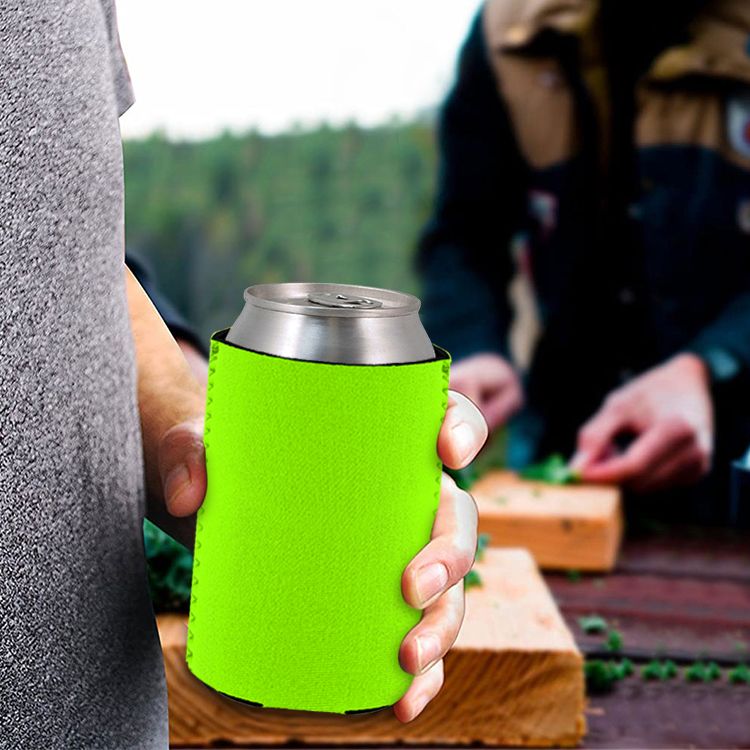 Koozie Neoprene Neon Green