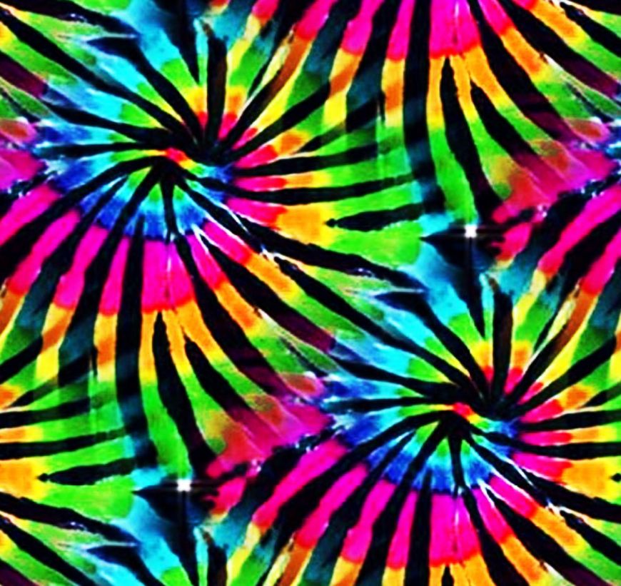Tie Dye One Sign Vinyl
