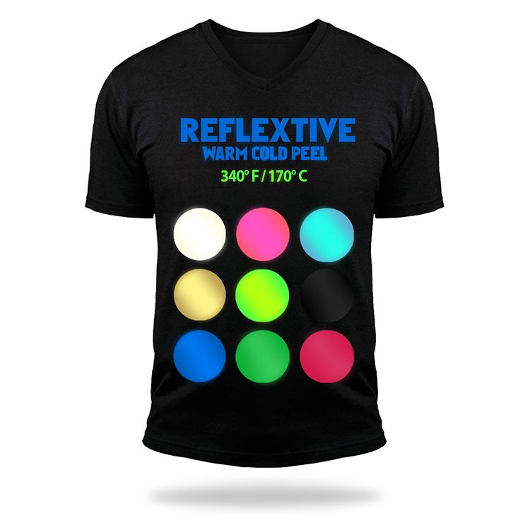 Reflective t shirt vinyl clearance