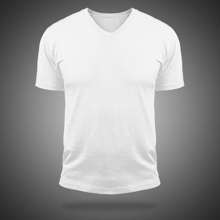 Tshirt V Neck Magic-White