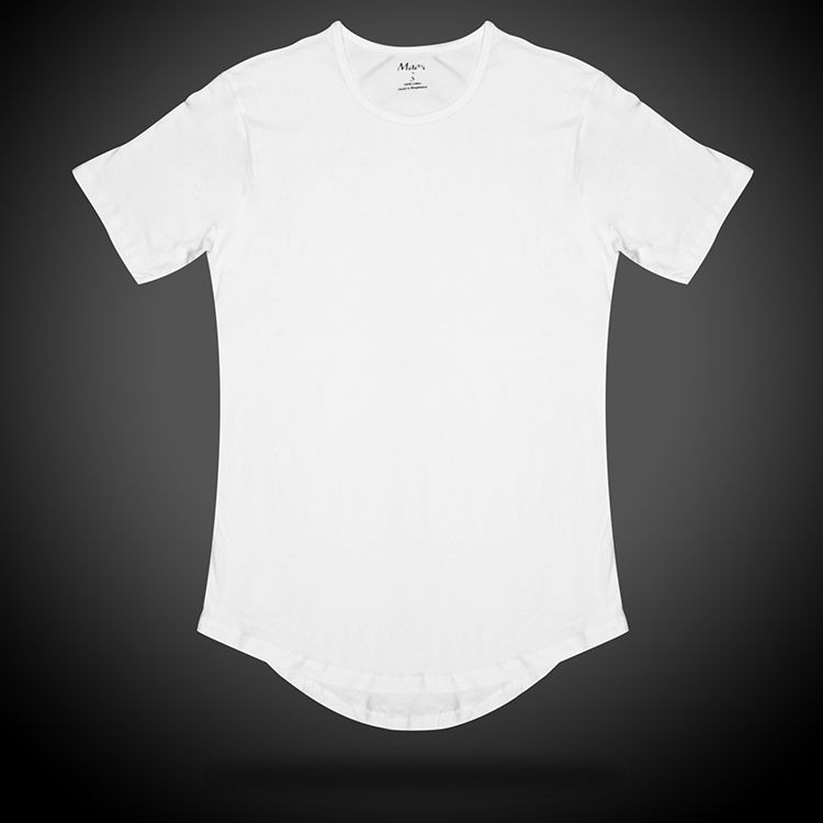 White store extended tee