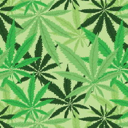 Cannabis Weed Marijuana  Leaf   Vinyl Record Clock  V1 
