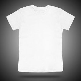 Fruit Of The Loom Boys' Cotton White T-Shirt - Tag-Free Crewneck Tee