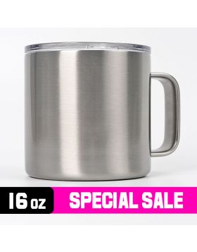 Mug Stainless Steel 16 Oz