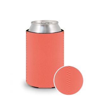 Can Cooler Neoprene-Coral