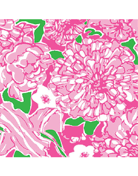 Pattern Pink Flowers