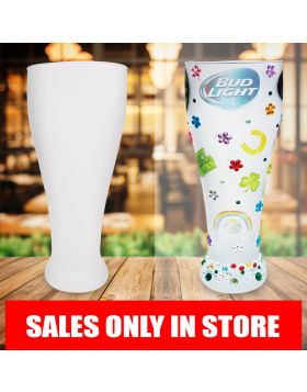 Sublimation Beer Glass Frosted 20 Oz