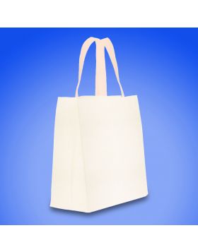 Lang Horn Cotton 10 pack 14 X 16 inch Long Handle Plain tote bags