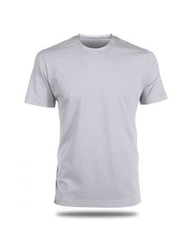 Round Neck T-Shirt-Grey