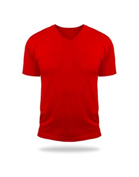 Tshirt V Neck Magic-Red