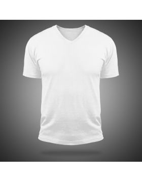 Tshirt V Neck Magic-White