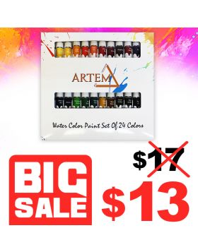 Water Color Paint Set Of 24 Colors