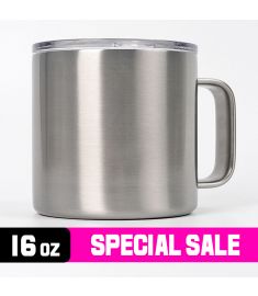 Mug Stainless Steel 16 Oz