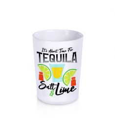 Ceramic Shot White Tequila