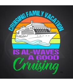 DTF-193 Cruising Family Vacation 10x12 Inches