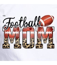 DTF-202 Football Mom 10x7 Inches