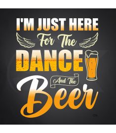 DTF-219 The Beer Dance 10 x 12 Inches