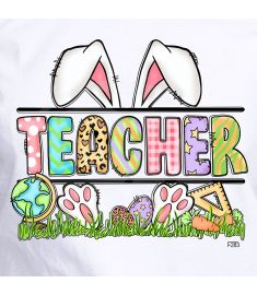 DTF-283 Teacher Easter Egg 10 x 9 Inches