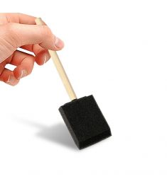 Handle Foam Brush Medium