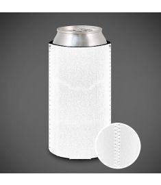 Tall Can Cooler Neoprene White