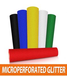 Glitter Perforated Vinyl