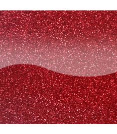 Eco Glitter Gloss Vinyl-RED-12 IN