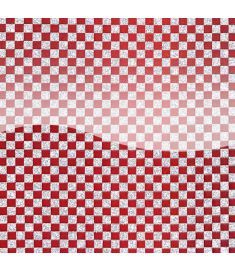 Eco Glitter Motif Holo Chess Red Rainbow White Gloss Vinyl