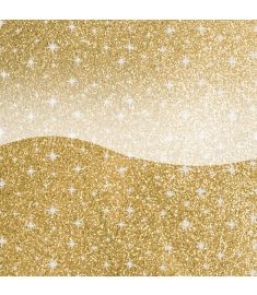 Eco Glitter Motif Star Silver Gold Gloss Vinyl