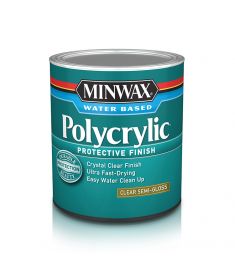 Polycrylic Protective Finish Water Based 8 oz
