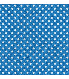 Polka-Dot Blue Glitter Vinyl