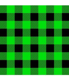 Christmas Plaid Green And Black Vinyl