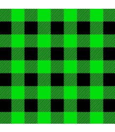 Christmas Plaid Green And Black Vinyl