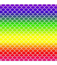 Mermaid Spectrum Colors Vinyl