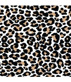 Leopard Brush White Heat Transfer Vinyl