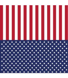 American Flag Sign Vinyl