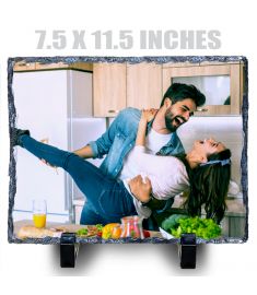 Sublimation Rock Slate Frame 7x11 Inches