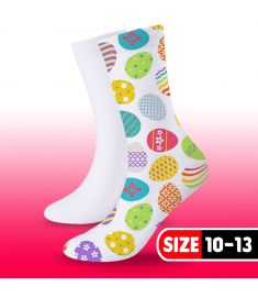 Sublimation Sock White (3 Pairs Per Package) Size 10-13