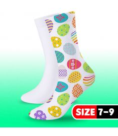 Sublimation Sock White (3 Pairs Per Package) Size 7 - 9