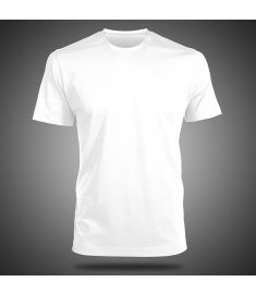 Round Neck T-Shirt-White