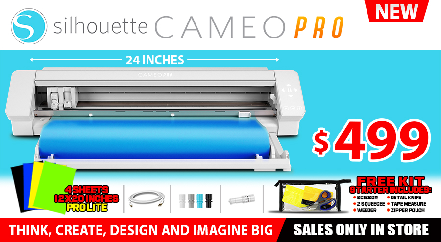 New Silhouette Cameo Pro