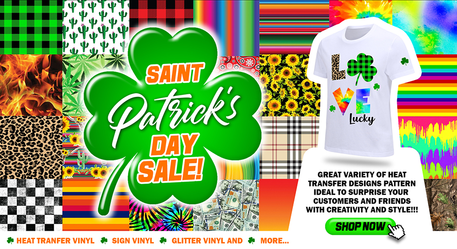 Saint Patrick's Day Sale!!!