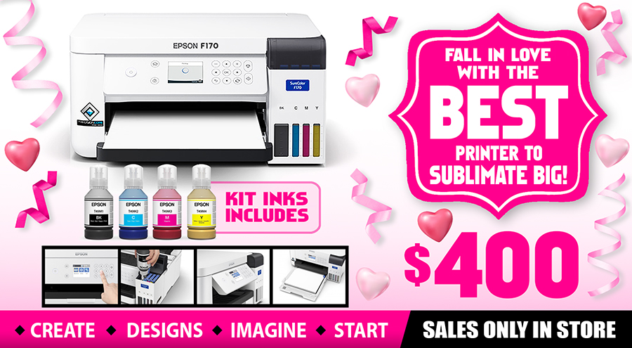 Fall in Love with the Best Printer to Sublimate Big!!!