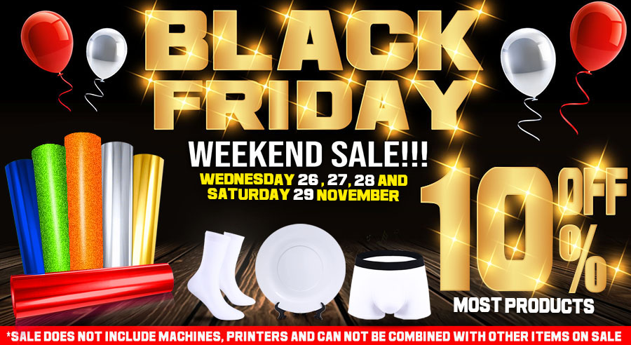 Black Friday 10% Off Most Products!!!